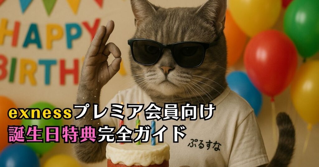 Exness（エクスネス）プレミア会員向け誕生日特典完全ガイド