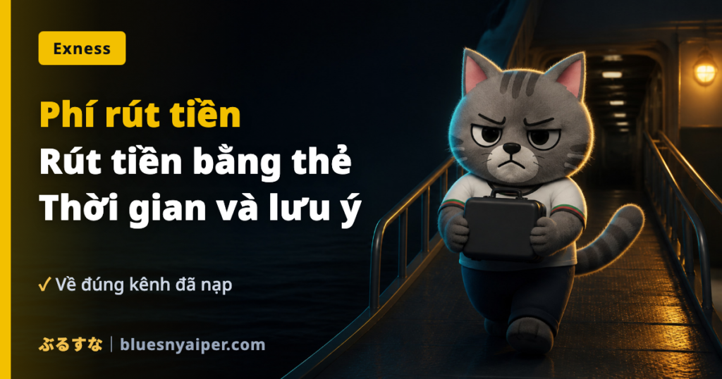 Phí rút tiền Rút tiền bằng thẻ Thời gian và lưu ý