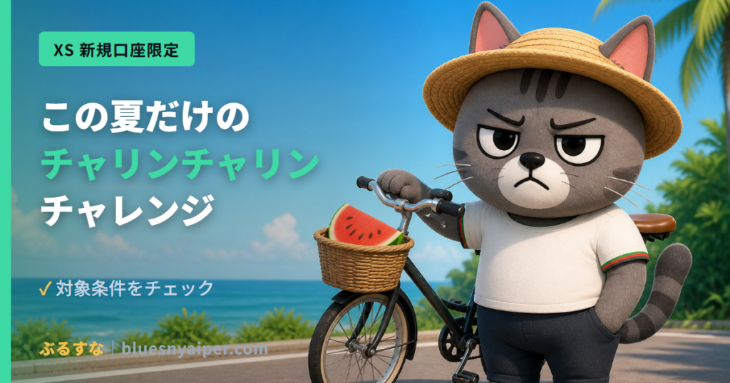 この夏だけの チャリンチャリン チャレンジ